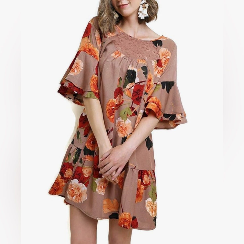 Umgee Floral Dress